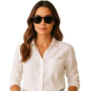 Banana Republic Black Sunglasses NEW W/ Case RETAIL $150+